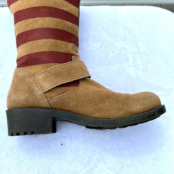 😍💙SUPER CUTE SBICCA VINTAGE COLLECTIONS ~Leather suede/uppers size 6.5 USA - Picture 5 of 8